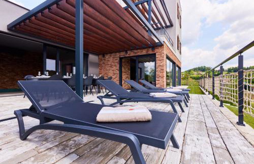 Holiday house Sunset Chalet - Indoor pool - Foto 8