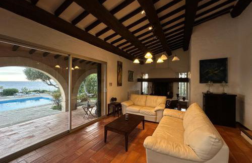 La Roche Bleue - Villa de charme avec vue exceptionnelle bord de mer piscine privée jardin et terrasse - Foto 15