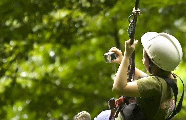 Tirolesa pelo vulcão Arenal - Foto 1