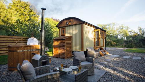 Cwtch Ffynnone Luxury Shepherds Hut - Foto 2