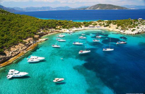 Aeginia 1- Breathtaking sea view house in Perdika - Foto 41