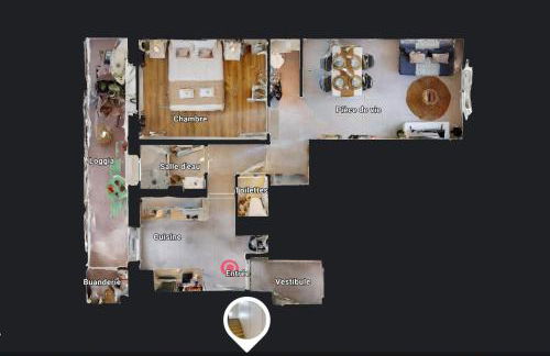 expat renting - Le Bohème Zen - Proche Airbus - Foto 6