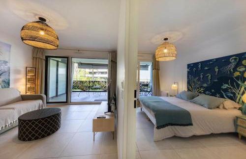 06AH - Superb waterfront T2 - swimming pool - Foto 37