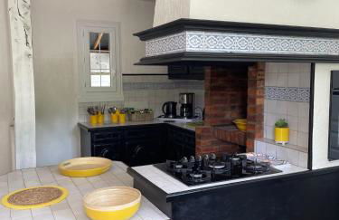 GITE 4 MN DE LA mer et cabourg, piscine, cheminée, table de ping pong, balançoire - Foto 32