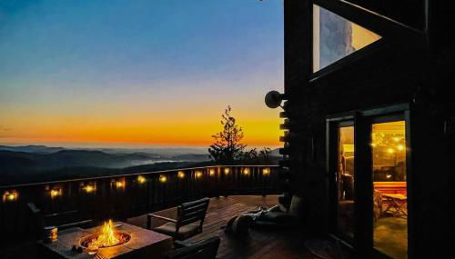 Stunning Log Cabin with Great Views, Firepit, Deck near Twain Hart - Foto 3