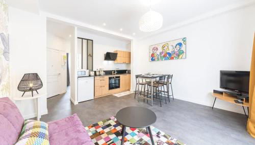 L'échappée - Bel appartement rénové et proche Gare - Foto 3, stove