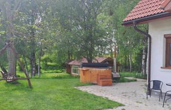 Caloroczny domek letniskowy ze stawem - Foto 9