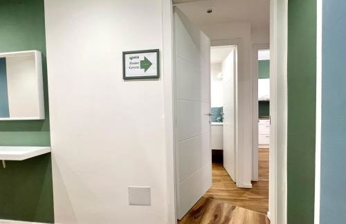 Green Apartment - Airport 8 min - AC - Smart TV - Foto 15