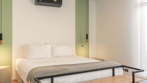 w Lovely 2BR w/ AC in Laureles - Foto 2, Habitación