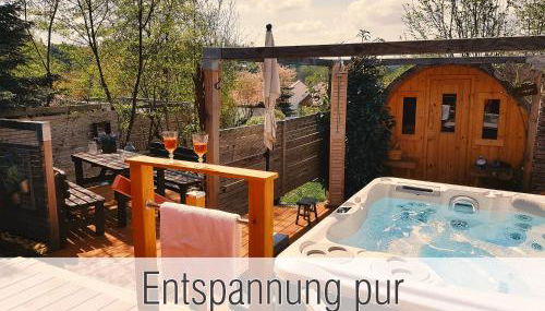 Hütte40: Ganze Hütte nah am See mit privatem Whirlpool, Sauna. Umzäunt. - Foto 5, Garden