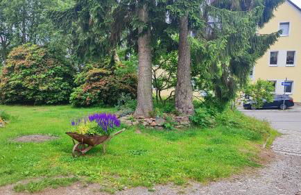 ansimali 1- Gemütliche FeWo mit Küche und Gartenblick in Grünhain-Beierfeld für Tierfreunde und Radliebhaber - Foto 25