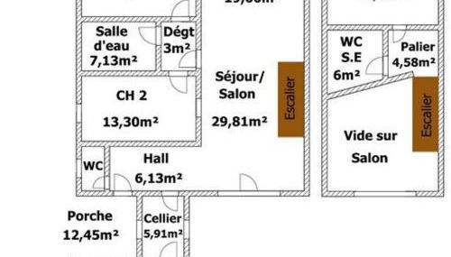 Gîte rénové mitoyen PMR, 3 chambres, terrasse, proche nature - FR-1-426-112 - Foto 3