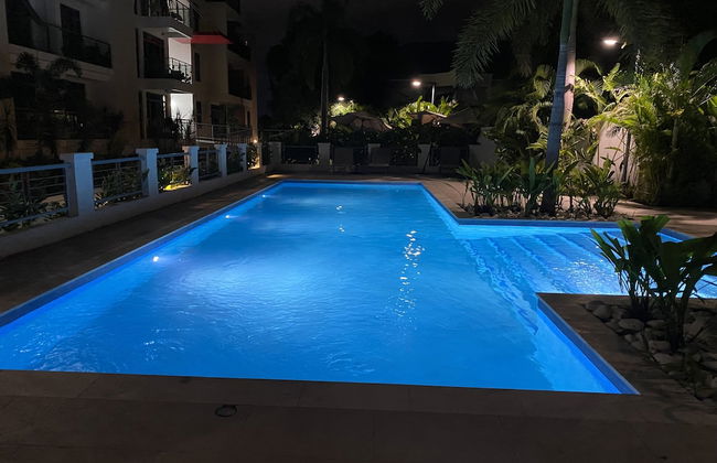 Elegant 1BR Apt with Pool - Foto 13