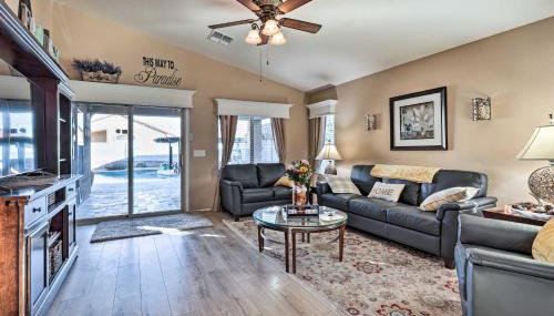 Maricopa Home with Swim-Up Bar, Heated Pool and Slide - Foto 5