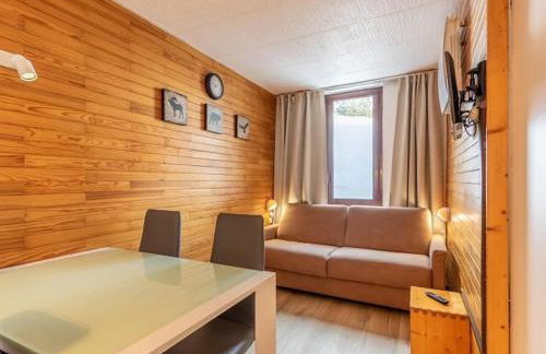 Studio rénové 4 pers, balcon, centre Plagne Bellecôte - FR-1-351-65 - Foto 1