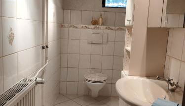 ansimali 2 - Apartment mit Wohn- und Schlafraum, integrierter Küchenzeile, separater Dusche und WC - ideal für Alleinreisende und Monteure am Spiegelwald - Foto 5, towels