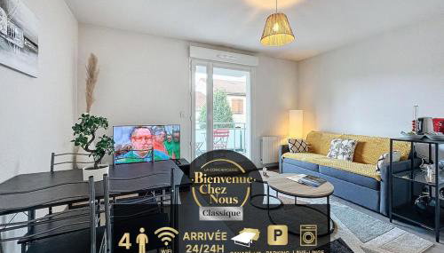 T2 4 pers Les Cézeaux balcon et parking gratuit - Foto 1