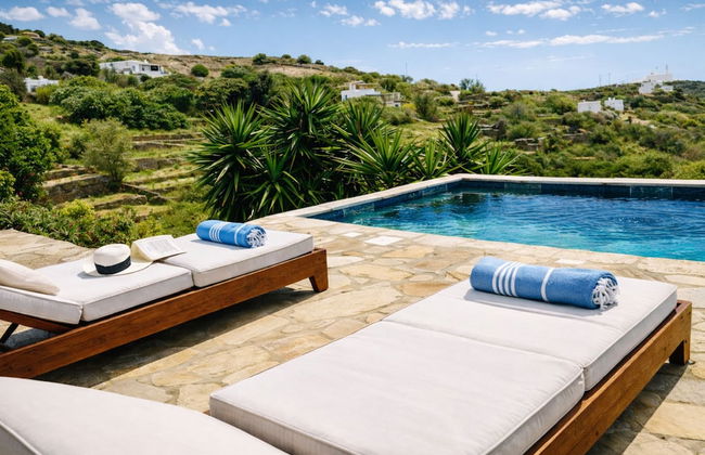 Villa Kotseli: Traditional Stone House with Pool & Sunset Sea Views - Foto 39