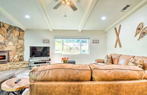 Furnished Deck and Fire Pit Sherwood Forest Cabin - Photo 16