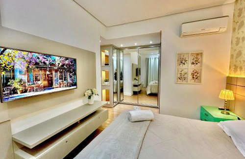 Lindo e aconchegante com lareira cond c/ piscina - Foto 11