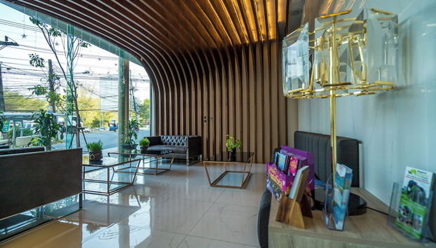 Zona de estar del vestíbulo