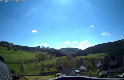 Panoramablick Ferienwohnung Luge Winterberg Sauerland - Foto 12