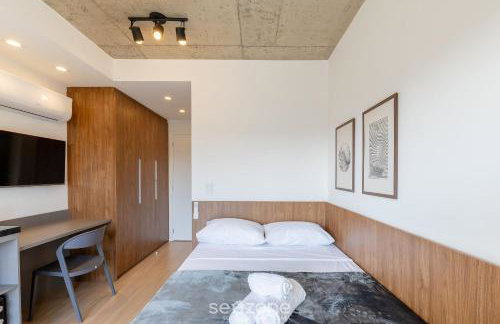 Studios modernos a poucos do centro Curitiba - EBI - Foto 18