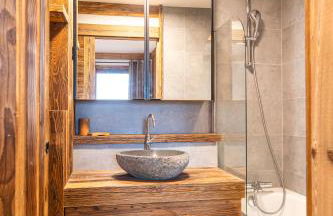 Arcs 1950 Appartement Luxe type chalet 5 à 7 personnes Vue imprenable sur le Montblanc skis aux pieds - Photo 26