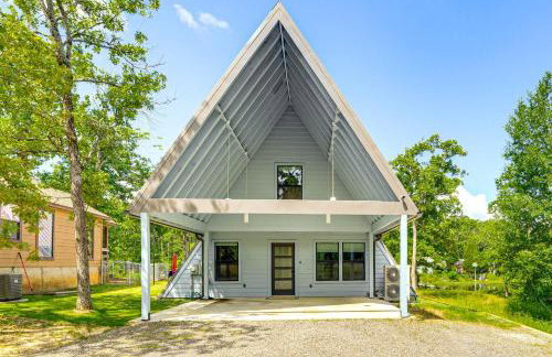 A-Frame Cabin with Deck Near Cedar Creek Lake - Foto 28
