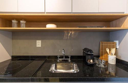 Estúdio Piscina Rooftop, WiFi 1GB, Metrô 600m - Foto 42