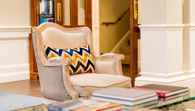 Zona de estar del vestíbulo