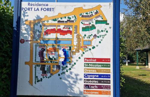 PORT LA FORET T2 avec jardin 300m de la plage - Foto 20