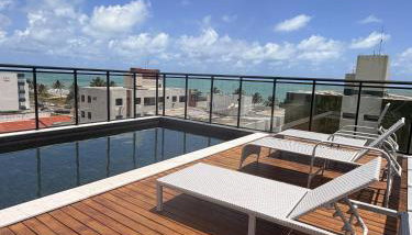 Flat Novissimo ,100M mar , praia Intermares, acomoda ate 4 pessoas - Foto 1