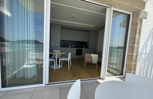 Bihit T2 trebeurden piscine et vue mer - Foto 54