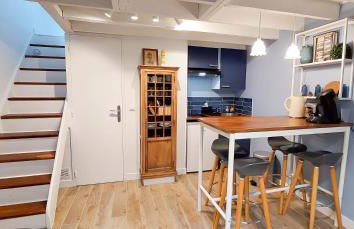 La Coquille Séjour en Duo Confort Maisonnette de bourg à Ouistreham - Situation idéale commerces & plage - Wifi et linge inclus - Photo 4