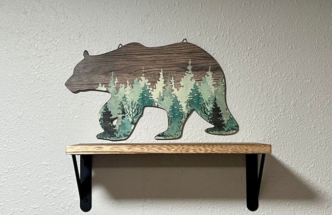 Log cabin in heart of Anchorage - Foto 24