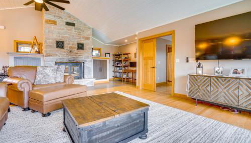 Hot Tub and Trail Access Spacious Stockholm Retreat - Foto 5