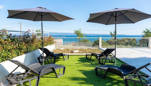 Royal Lux Residence with SPA & Sea view - Photo 5, Garden, sunbed, Garden view