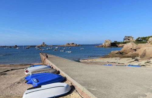 Bel appartement rénové avec WIFI à 200m de la plage de Trégastel - FR-1-368-229 - Foto 15