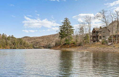 Direct Lake Access and Fire Pit Tuckasegee Cottage! - Foto 32