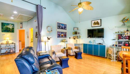 Ocean-View Balcony! Coastal Haven in Crystal Beach - Foto 4