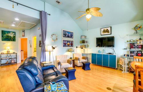 Ocean-View Balcony! Coastal Haven in Crystal Beach - Foto 4