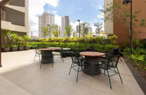 Studio com piscina e academia perto do metrô - Foto 33