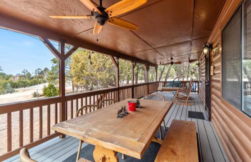 Cozy Cabin in Heber with a deck, fireplace and pet friendly - Foto 23