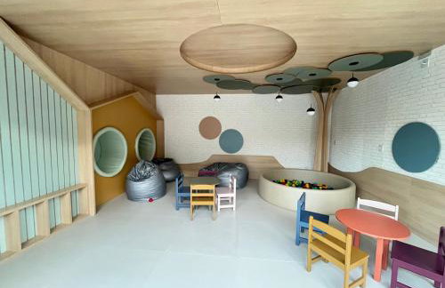 Apê pé na areia Ilhéus - beira mar, acesso direto à praia, piscinas, jogos, espaço kids - Vog Marine - Foto 46