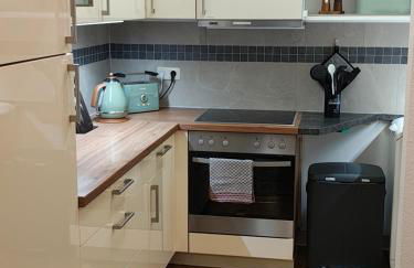 Exklusive Ferienwohnung Agnes in zentraler Bestlage von Zeitz! Vollausgestattet, freie Parkplätze, Magenta-TV, Highspeed WLAN, Fahrstuhl - Foto 19