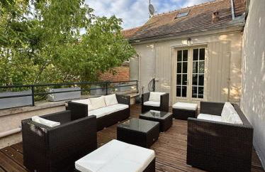 Maison de charme Centre-Ville - WIFI Netflix - Terrasse - 2 cours extérieures - Foto 5