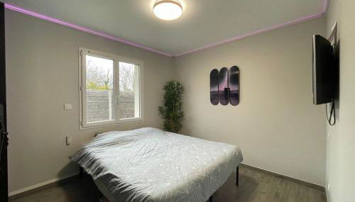 Villa de charme avec piscine privée et clim 8 pers près du lac de Parentis - Foto 4