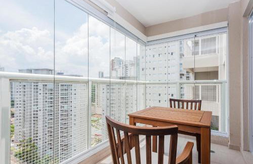 IN4 - Novo Bhaus Morumbi - Shopping Jardim Sul - 50m2 - Linda vista 19o andar - Vaga de Garagem - Acomoda 2 adultos e 1 criança - Foto 3