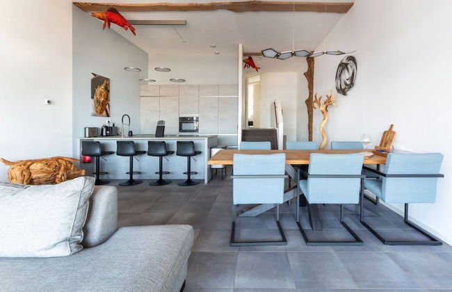 Spacious Luxury Apartment With Beautiful Views of the Harbor and the North Sea - Foto 14